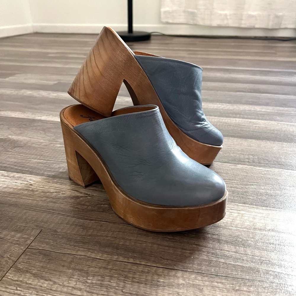 Free People Suki Platform Clogs - Size 7
